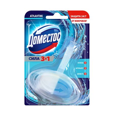 Подвесной блок для унитаза DOMESTOS Подвеска для унитаза Атлантик