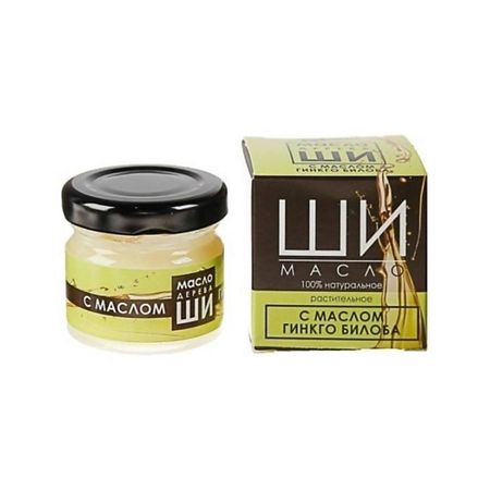 Масло для лица БИЗОРЮК Масло Ши Карите и Гинкго Билоба для увлажнения кожи гинкго билоба с свободный 20 таблетки 450мг 90шт