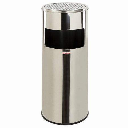 Корзина для мусора LAIMA Урна с пепельницей PROFESSIONAL