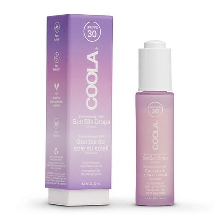 Солнцезащитная сыворотка для лица COOLA Средство для защиты от солнца Sun Silk Drops SPF 30 жесткая шляпа солнцезащитная шляпа с широкими полями легкая из полиэстера защита от солнца дышащая жесткая шляпа козырек женская шляпа