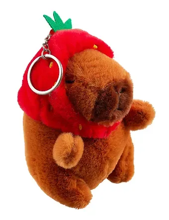 Брелок Капибара Кигуруми (плюш) (14см) (12-0751-O3) Bookvalno