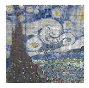 Алмазная мозаика (классическая) с подрамником, с полным заполнением, с квадратными стразами 