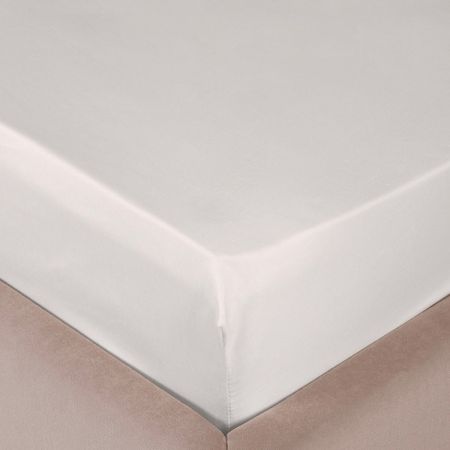 Простыня на резинке Dome Лорено светло-серый 180х200+25 см