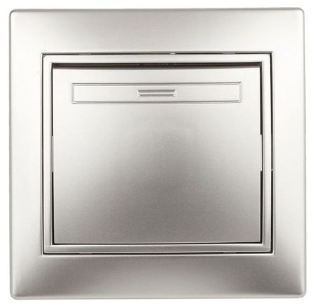 Выключатель одноклавишный Intro Plano