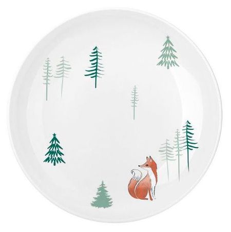 Тарелка суповая Actuel Вокруг света Деревья, 22 см