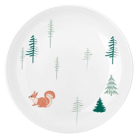 Тарелка десертная Actuel Вокруг света Деревья, 19 см