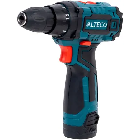 Дрель-шуруповерт аккумуляторная Alteco CD 1210.1 Li X2, 12 В Li-ion 2x1.3 Ач