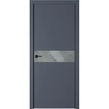 Дверь межкомнатная глухая Палладиум 80x200 см ПВХ цвет силк титан/сланец грей с замком и петлями первые предметы книжка с наклейками
