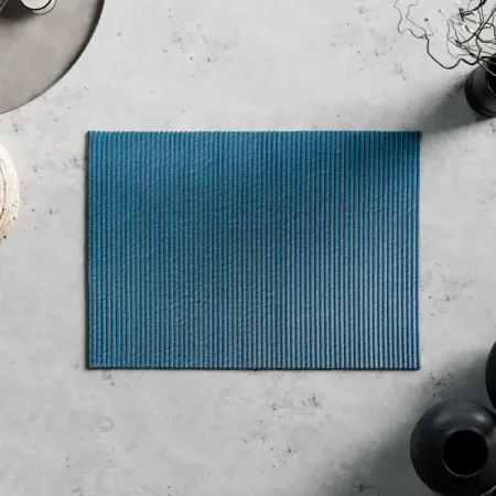 Коврик для ванной Vidage Saman 50x70 см цвет серо-голубой