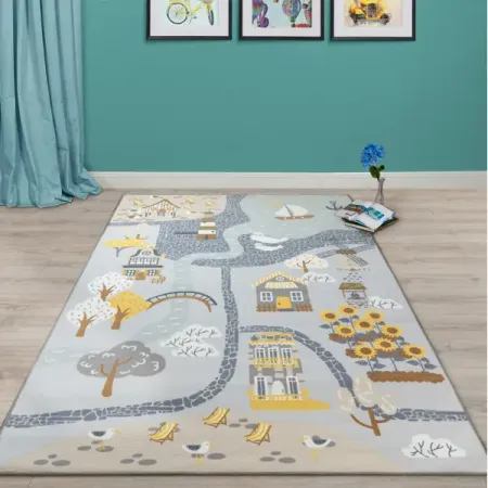 Ковер Бэби Маяк 200x300 см полиамид цвет разноцветный