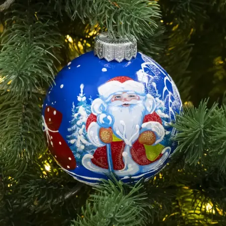 Шар ёлочный «Дед Мороз с посохом» N2 юрий светланов скандинавские сказания о богах и героях