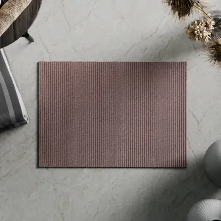 Коврик для ванной Vidage Saman 50x70 см цвет серо-коричневый