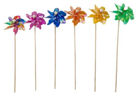 Ветрячок садовый Garden Star 30 см, 1 шт в ассортименте