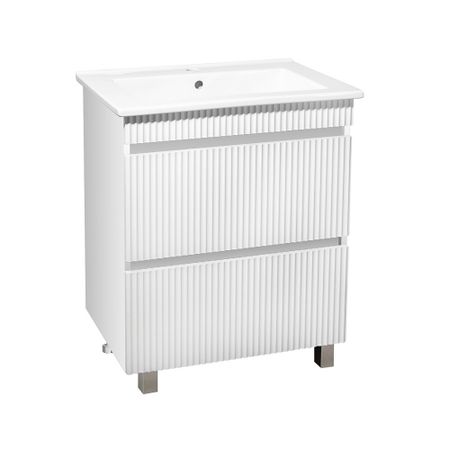 Тумба под раковину Модена 75 80 см напольная белая (00-00001453) михаил владимирович роттер цигун покой в движении и движение в покое в 3 х томах том 3 оздоровительные и медицинские методы окончание