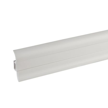 Плинтус ПВХ напольный Winart 58 мм белый матовый 2500 мм S-профиль с кабель-каналом елена алексеевна нефедова ольга васильевна узорова 2500 задач по математике 1 4 классы