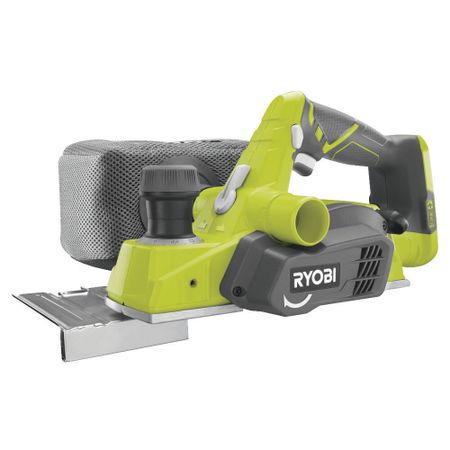 Рубанок аккумуляторный Ryobi One+ R18PL-0 82 мм без АКБ и ЗУ (15642368) адаптер для батарей makita 18в к ryobi 18в