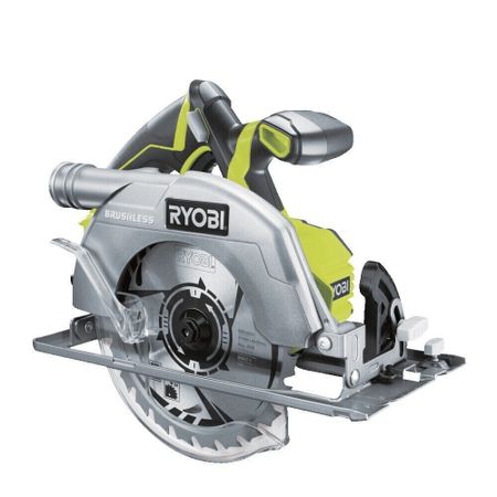 Пила дисковая аккумуляторная Ryobi One+ R18CS7 18 В d184 мм без АКБ и ЗУ (15642343) бесщеточная циркулярная пила patuopro 150 мм для makita 18 в