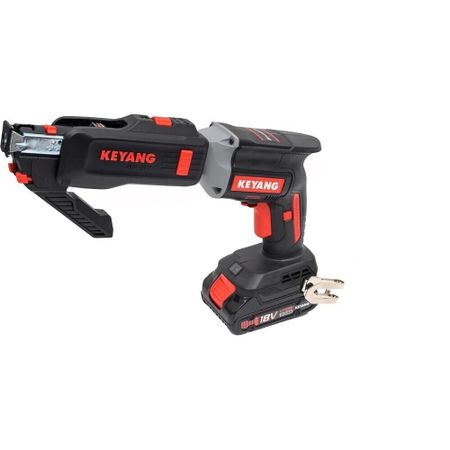 Шуруповерт ленточный аккумуляторный бесщеточный Keyang SD20BL 18 В 2 Ач Li-Ion 2 АКБ и ЗУ бесщеточный шпиндель yun duan bldc 200 250 300 500w