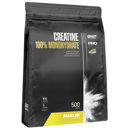 Креатин моногидрат Maxler, пакет 500 гр