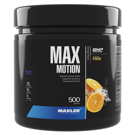 Изотоник Maxler Max Motion, 500 гр. - апельсин