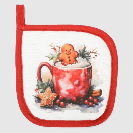 Прихватка Erteks X-mas зимний вечер 20х20 см