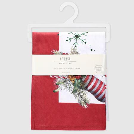Скатерть Erteks X-mas зимний вечер 140х240 см