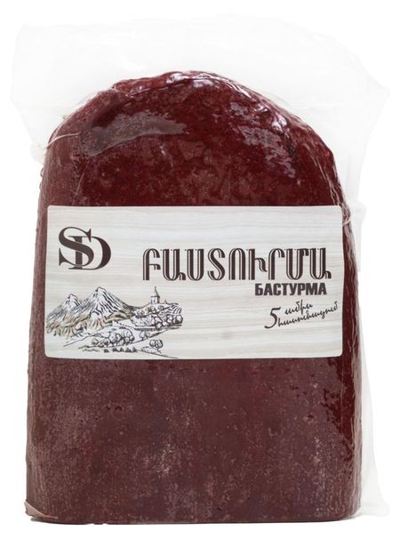 Бастурма из говядины сыровяленая Сытный Дом, вес