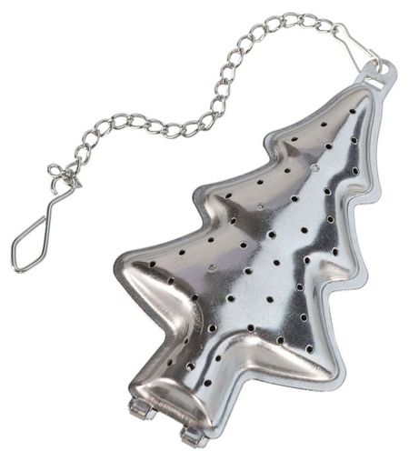 Ситечко для заваривания чая Елочка из нержавеющей стали 8,9х5 см