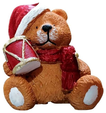 Свеча Actuel Новогодний мишка, h 9 см