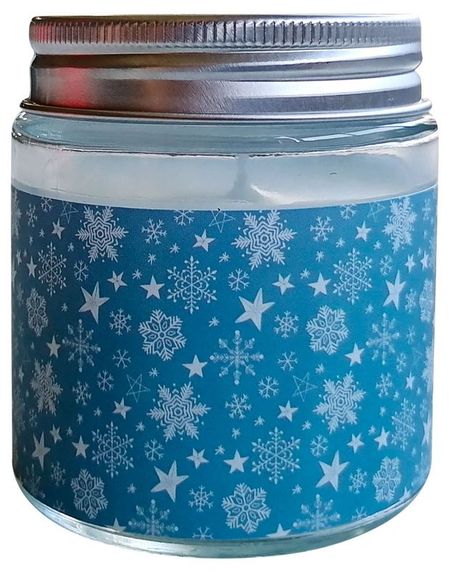 Свеча Actuel Снежинка, d 6,2 h 6,5 см снежинка 12 резная 131048 97х97 дерево упаковка