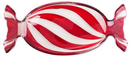 Блюдо Actuel Вокруг света в форме конфеты стеклянное, 33 см весть 1888 года путеводитель справочное пособие в форме вопросов и ответов