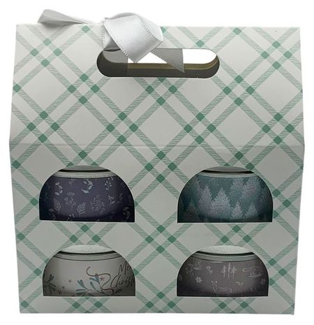 Набор свечей Actuel с ароматом рождественской сосны 4,5х6,5 см, 4 шт