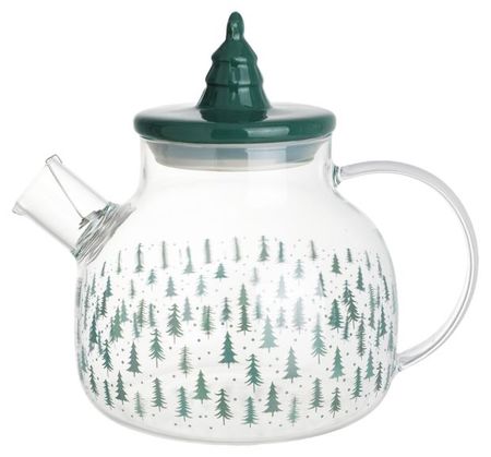 Чайник заварочный Actuel Вокруг света Ель стеклянный, 1 л яков коласиньский вокруг света викторина на карточках
