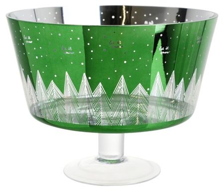 Салатник на ножке Actuel Вокруг света стеклянный, 24 см яков коласиньский вокруг света викторина на карточках