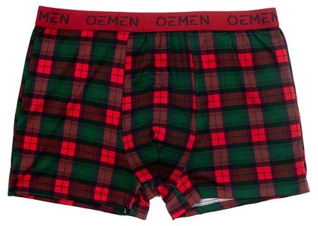 Трусы мужские новогодние OEMEN Боксеры в клетку, р. 48