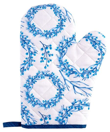 Прихватка-варежка Comfort Life Рождественская корона 18х30 см, 1 шт