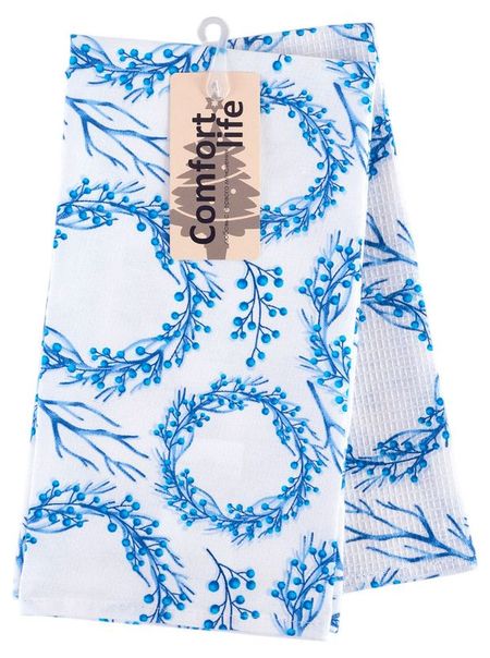 Набор полотенец Comfort Life Рождественская корона 47х60 см, 2 шт