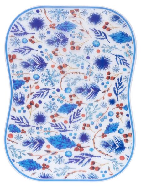 Мат разделочный гибкий Веточки, 30х40 см