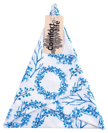 Полотенце Comfort Life Рождественская корона 47х60 см, 1 шт