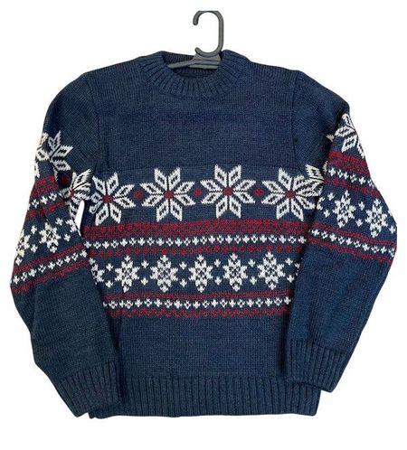 Джемпер для мальчика новогодний Носи свое! синий, р 116-152