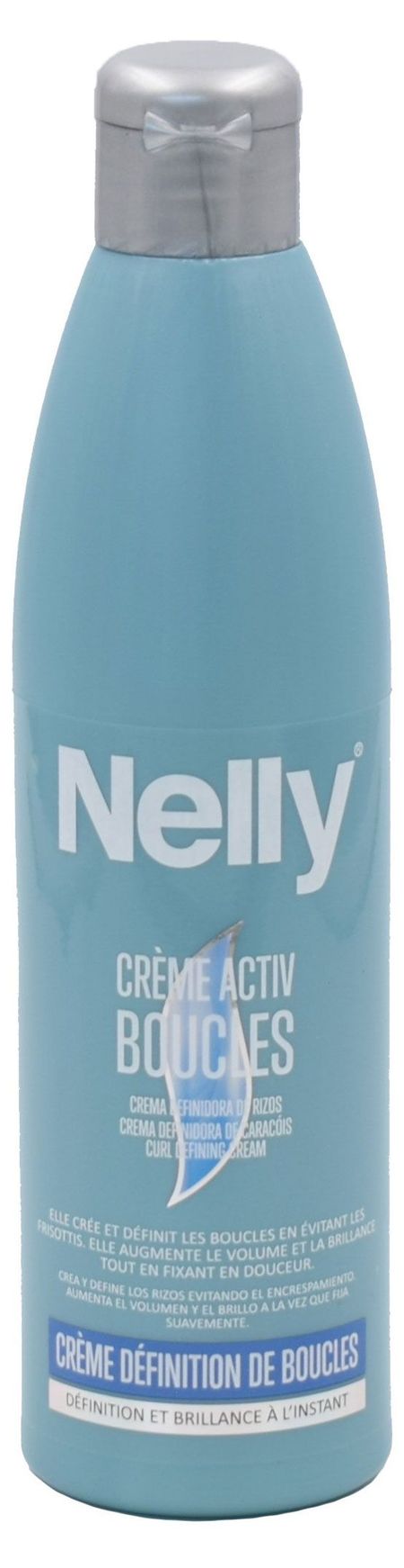 Крем для укладки волос Nelly Creme Activ Boucles для вьющихся волос Испания, 250 мл