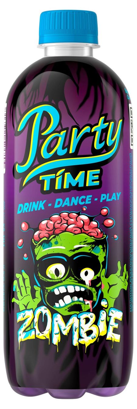 Напиток газированный Party Time Zombie, 0,5 л