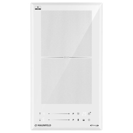Варочная панель индукционная Maunfeld CVI292S2FWH Lux Inverter 2 конфорки белая