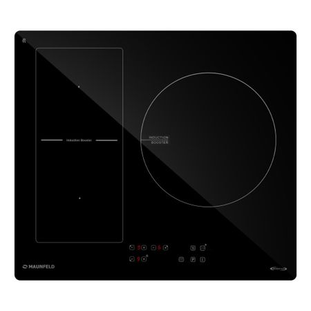 Варочная панель индукционная Maunfeld CVI593BBK Inverter 3 конфорки черная