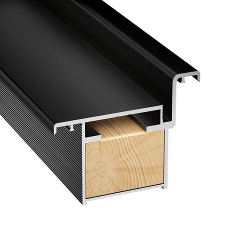 Коробка дверная скрытого монтажа Invisible 59х46,5х2220 мм (600х2000 мм) правая черная с петлями и замком (2,5 шт.) татьяна олеговна ушакова кнуты и пряники метафора жестокости в отношениях 6 ушакова коробка упаковка