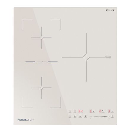 Варочная панель индукционная HomSair HIC43SBG Inverter 3 конфорки бежевая