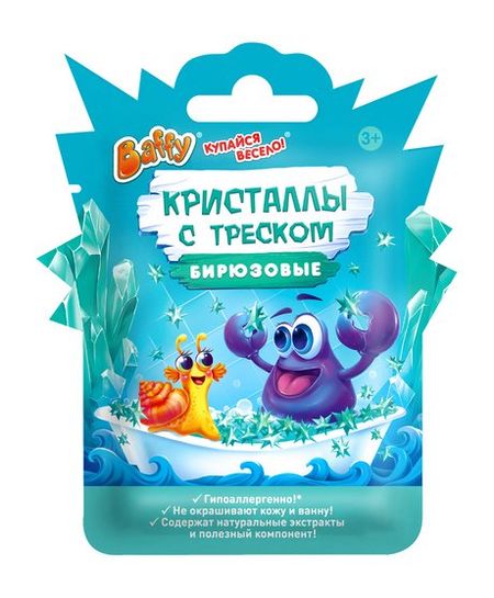 Baffy Кристаллы с треском Бирюзовые радужные флюоритовые кристаллы 50 100 г