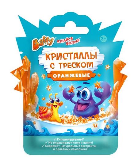 Baffy Кристаллы с треском Оранжевые радужные флюоритовые кристаллы 50 100 г