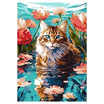 Набор для творчества LORI. Картина по номерам на картоне 