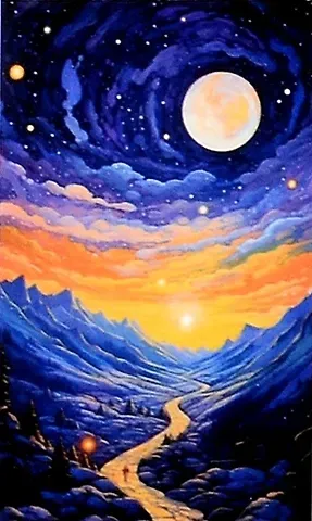 Картина по номерам. Панно. 30х50см. 